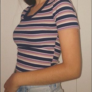 H&M XS NEW STRIPED SHIRT